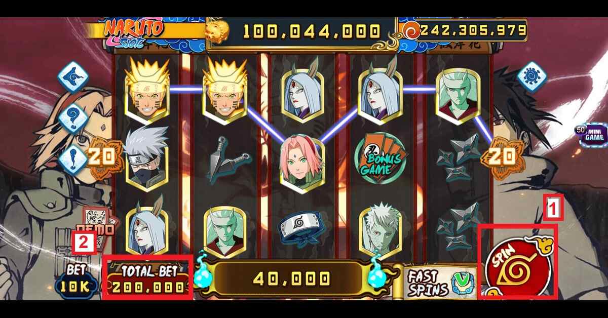 Luật chơi quay hũ slot Naruto cụ thể như thế nào – 789Club Online