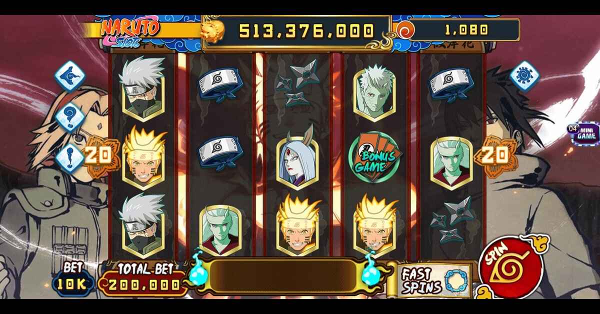 Trúng lớn khi Quay hũ slot Naruto tại 789Club Online